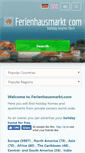 Mobile Screenshot of ferienhausmarkt.com